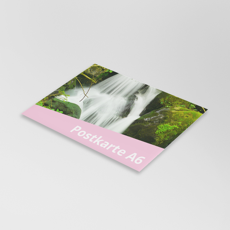 Postkarte Digitaldruck DIN A6 | 1-seitig